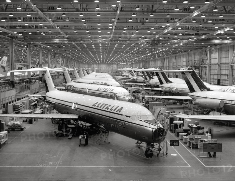 Chaîne d'assemblage de Douglas DC-9