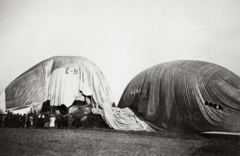 Accident du dirigeable E-9, en 1933