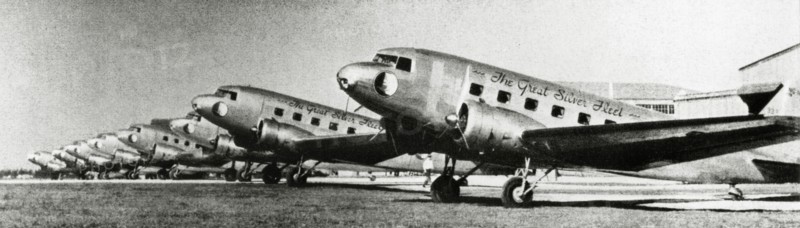 Douglas DC-2 fleet, 1938