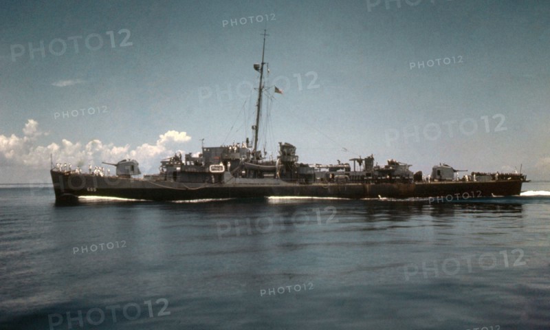 The USS Coates (DE-685) in 1944