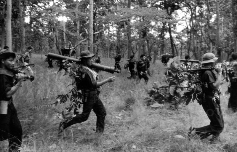 Soldats Sud-Vietnamiens au combat