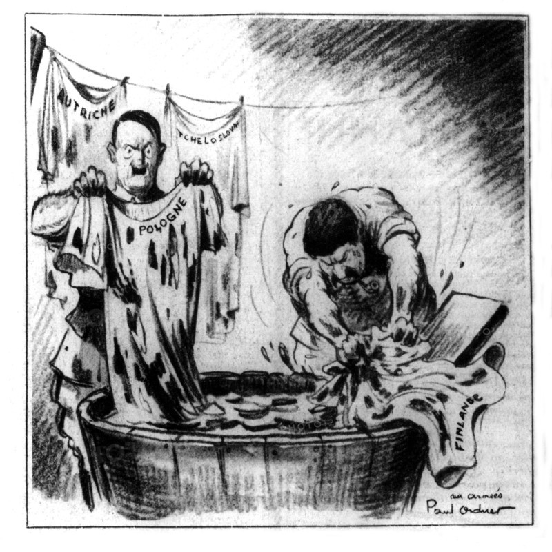 Caricature de Paul Odner parue dans "Marianne"