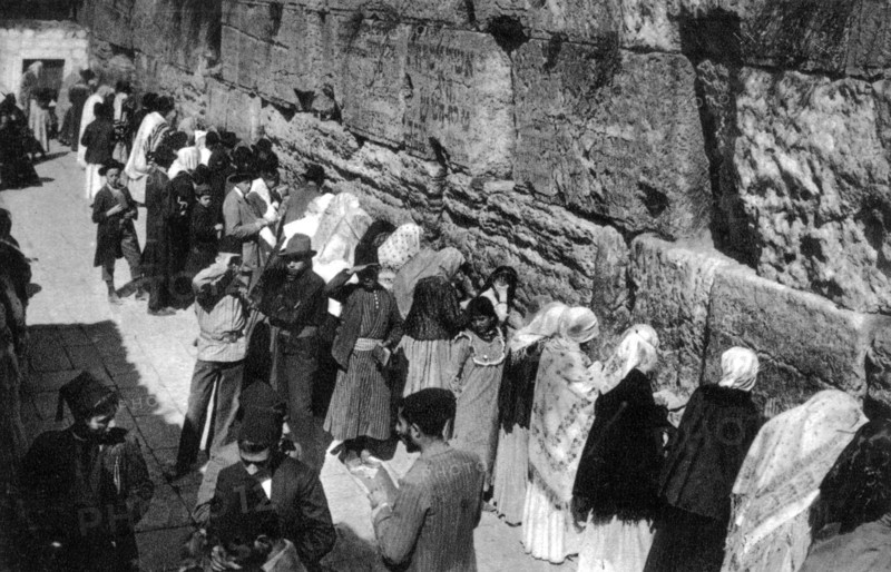 Jerusalem, the Wailing Wall