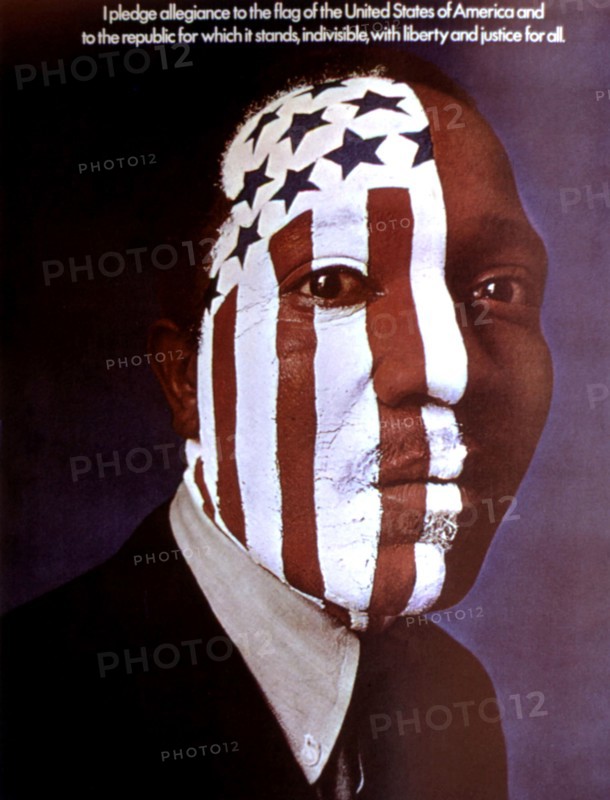 Affiche éditée au moment de l'assassinat de Martin Luther King