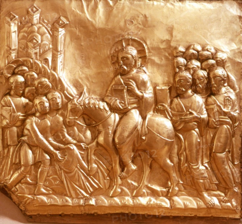 Retable du maître-autel de la cathédrale d'Aix-la-Chapelle (détail)