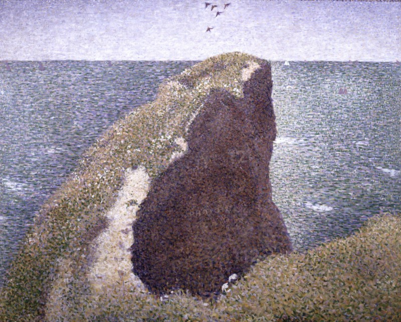 Seurat, Le bec du Hoc, Grandcamp