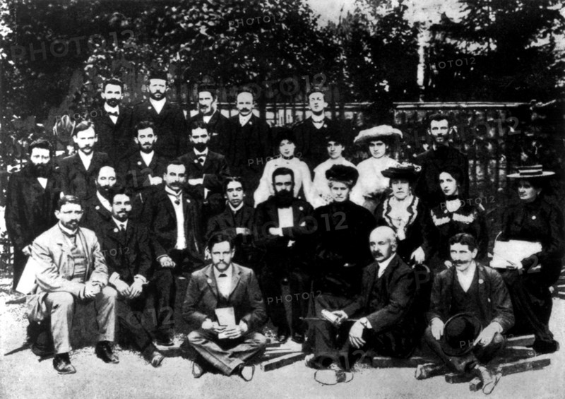 Herzl et un groupe de délégués du 6ème congrès sioniste