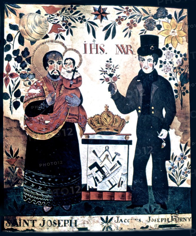 Commemorative plaque: Saint Joseph
