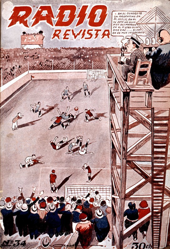 Cover of the magazine 'Radio revista'