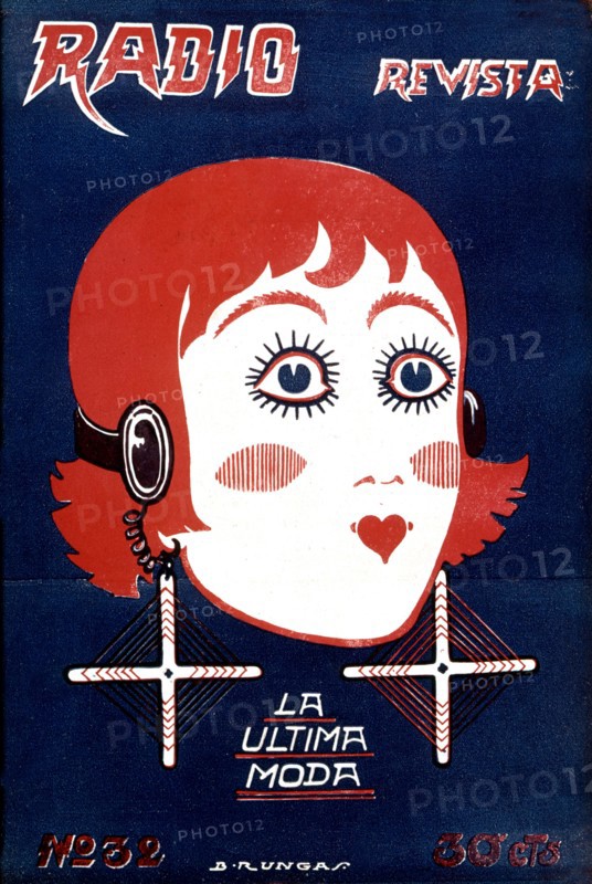 Cover of the magazine 'Radio revista'
