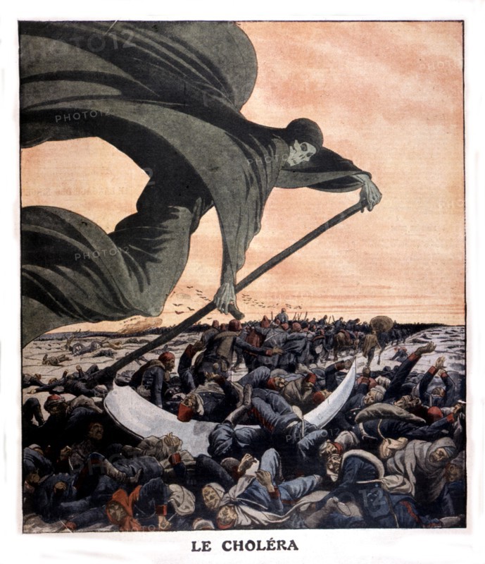 Cholera epidemics in Turkey, 1912