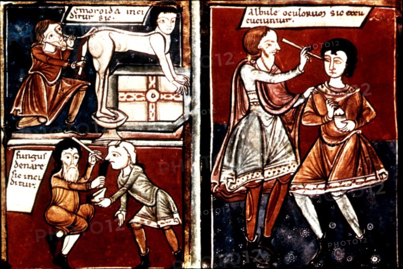 Medical manuscript from Salune school