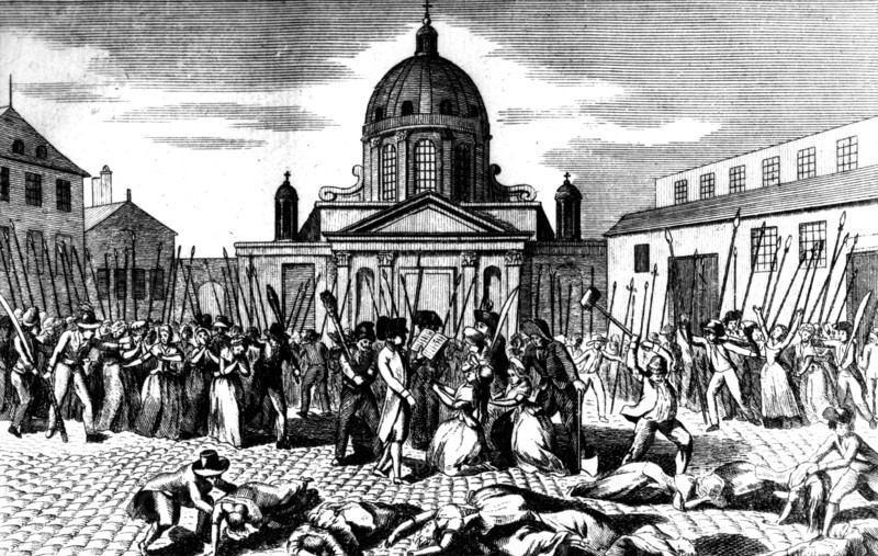 Journée de septembre 1792. Massacre des femmes à La Salpétrière