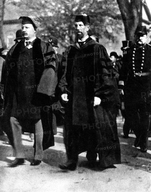 Le président Théodore Roosevelt à la Yale University
