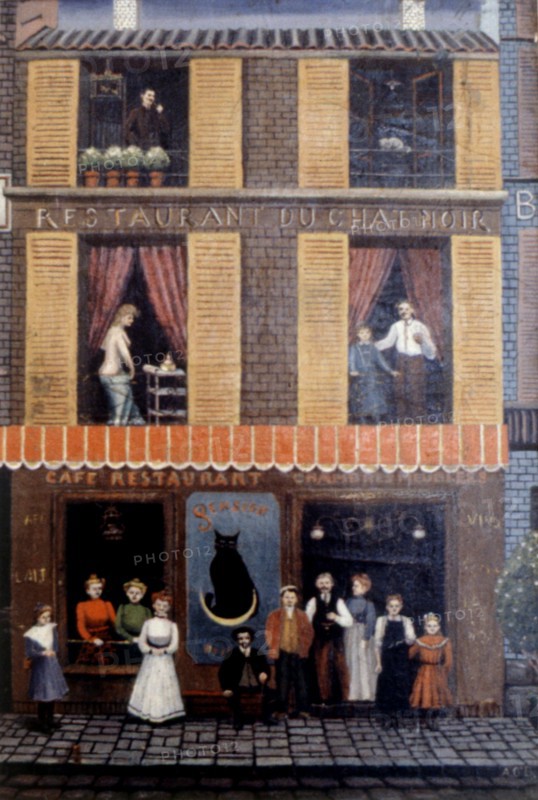 O'Brady, The 'Chat Noir' restaurant
