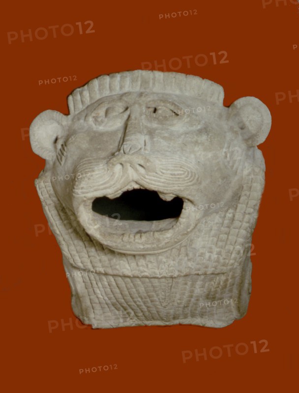 Babylone, Masque en forme de tête de lion