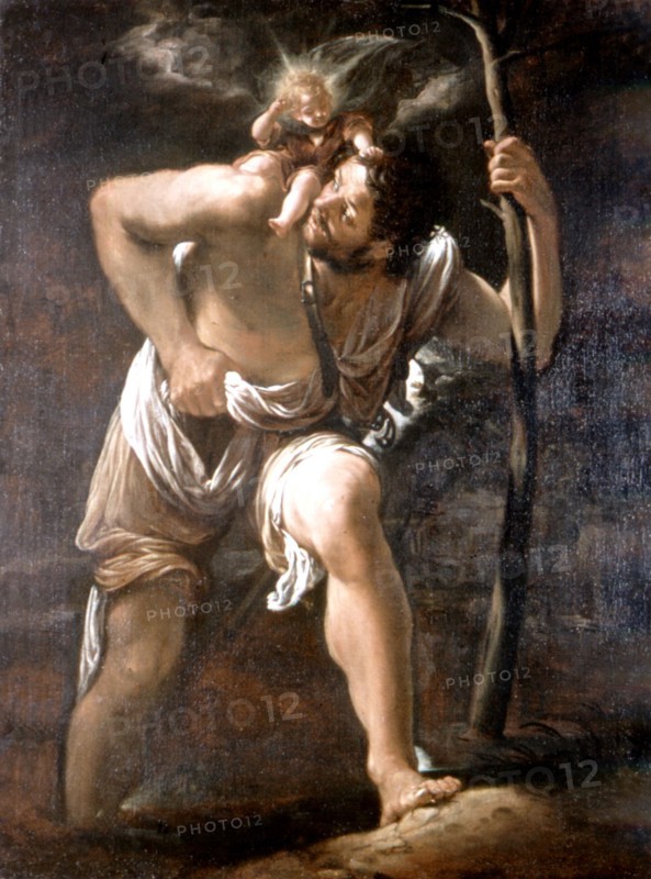 Borgianni, Saint Christopher Carrying the Infant Christ