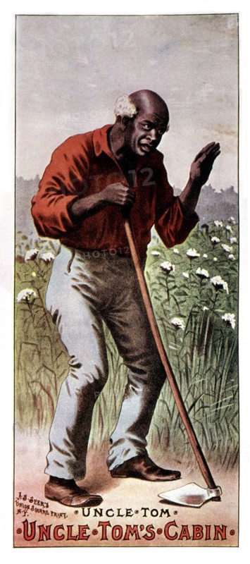Illustration from the novel "Uncle Tom's Cabin", by Harriet Beecher-Stowe