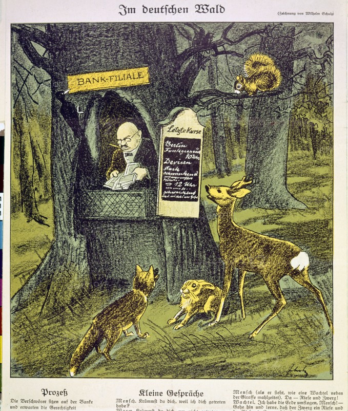 Schulz, In the German woods, a bank subsidiary