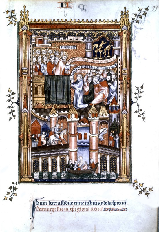 Yves, monk at the abbey of St. Denis. Life of St. Denis