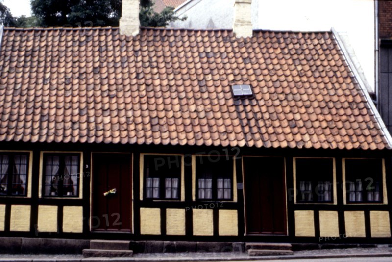 Odense. Maison où H. C. Andersen (1805-1875) passa son enfance