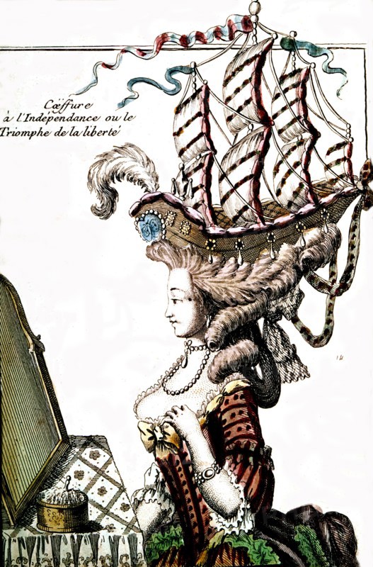 Coiffure à l'indépendance ou le triomphe de la liberté