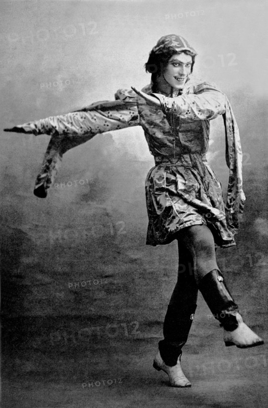 Nijinsky in 'Sheherazade' by Rimsky-Korsakoff
