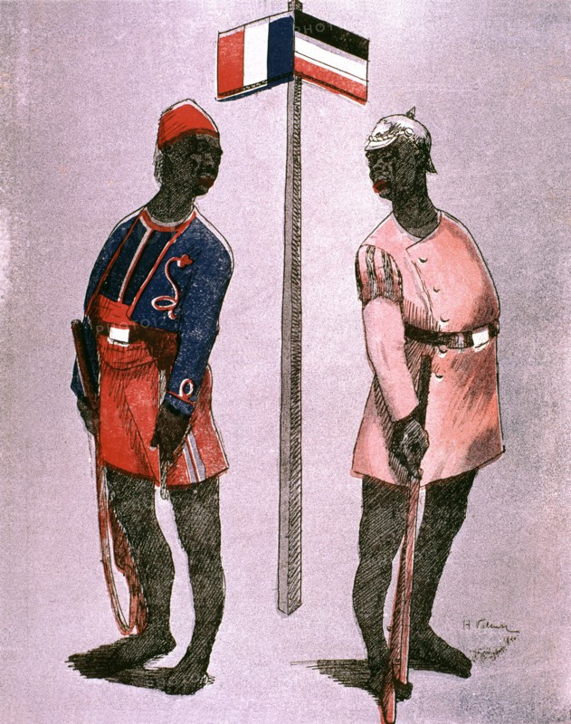 Caricature by H. Valensi: 'The victims'