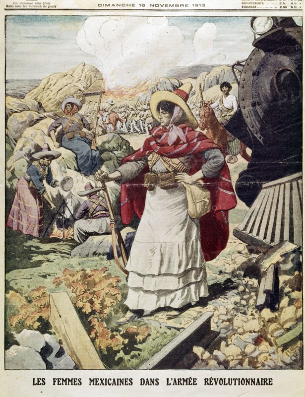 Female soldiers during the Mexican Revolution (1910-1930)