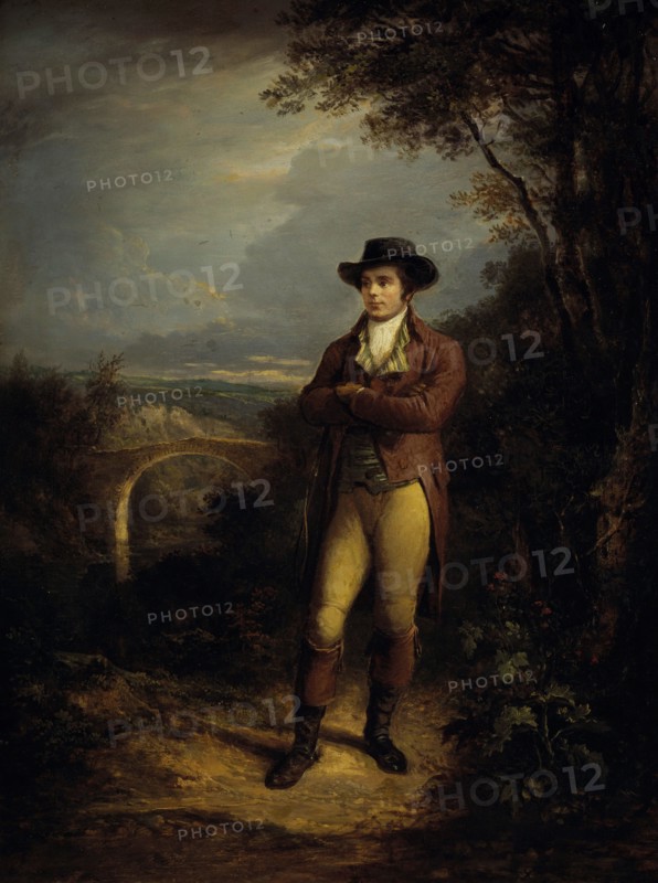 Nasmyth, Portrait de Robert Burns