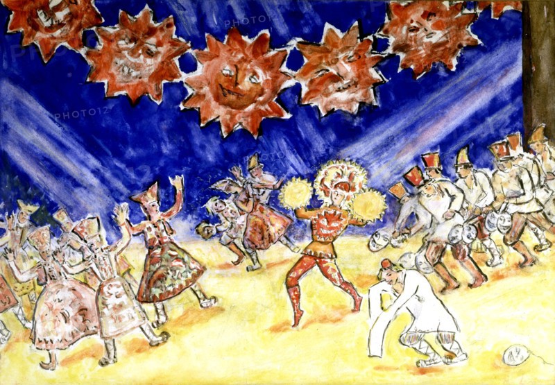Larionov, "Soleil de minuit"