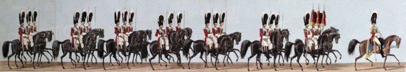 Défilé du couronnement de la reine Victoria