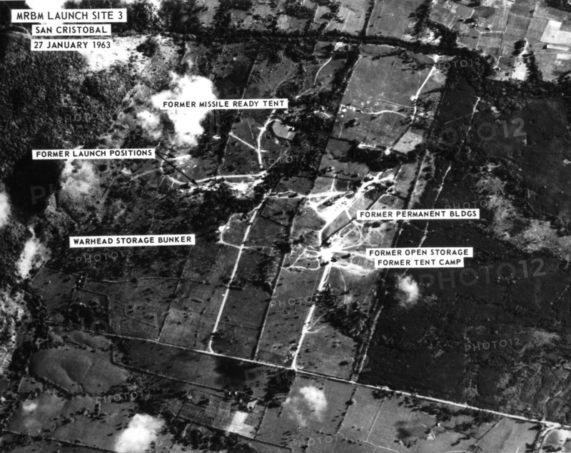 January 1963, Cuban missiles crisis, San Cristobal base