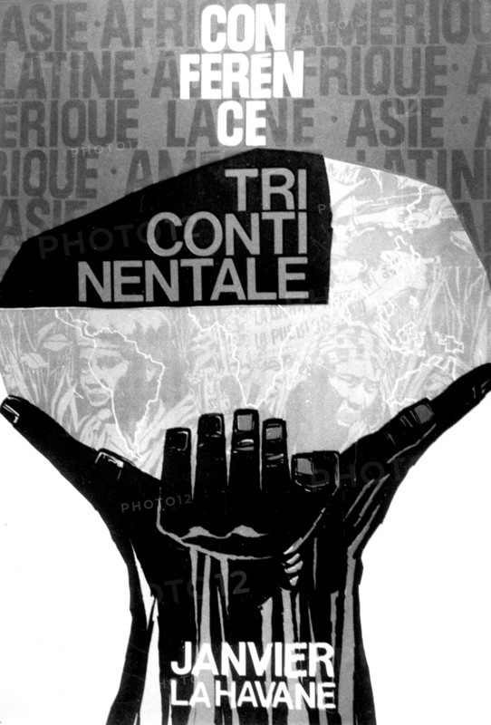 Affiche pour la Conférence tri-continentale
