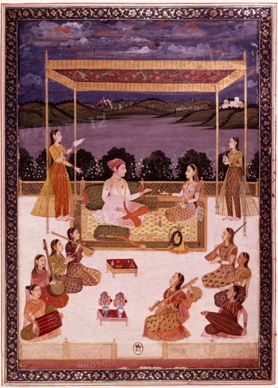 Miniature indienne, concert