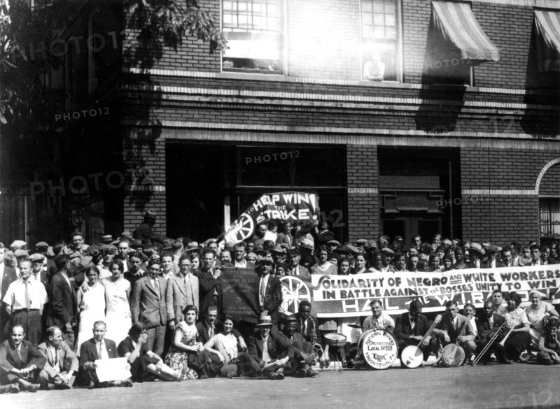 Solidarity strike of Black and White workers
