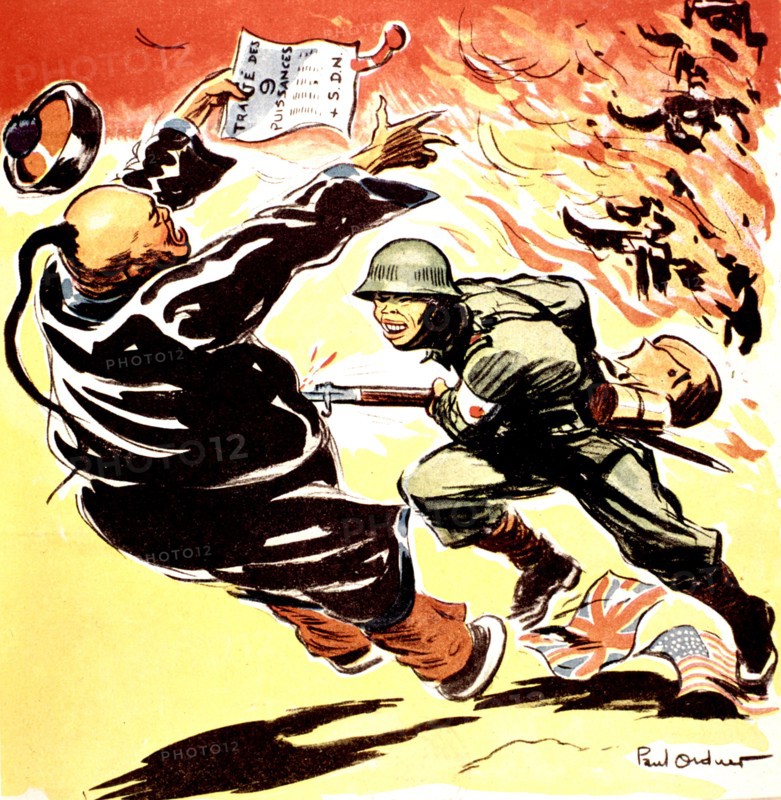 Satirical cartoon by Paul Ordner