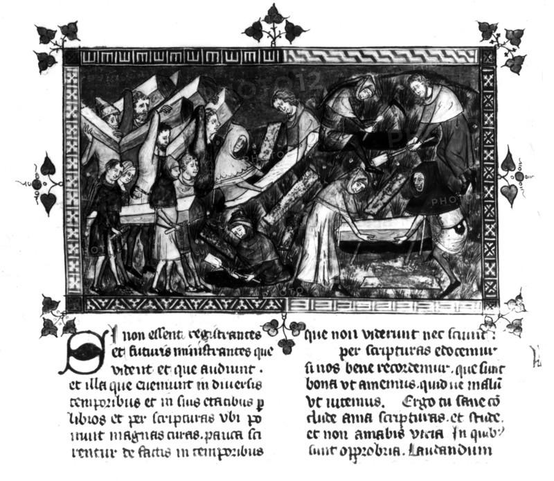 Annales de Gilles de Muisit, peste à Tournai