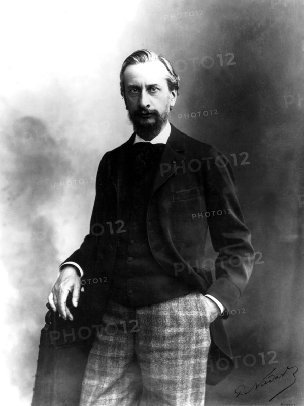 Portrait de Flourens, membre de la Commune. Photographie de Nadar
