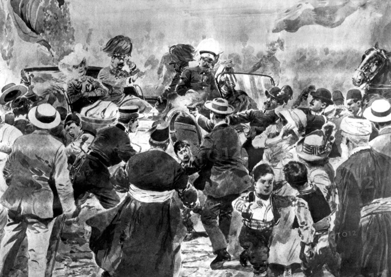 Assassinat de l'archiduc François Ferdinand d'Autriche à Sarajevo - 1914