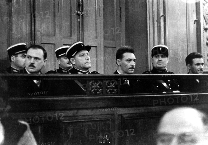 Oustachis trial. (Assassination of Alexander of Yugoslavia)