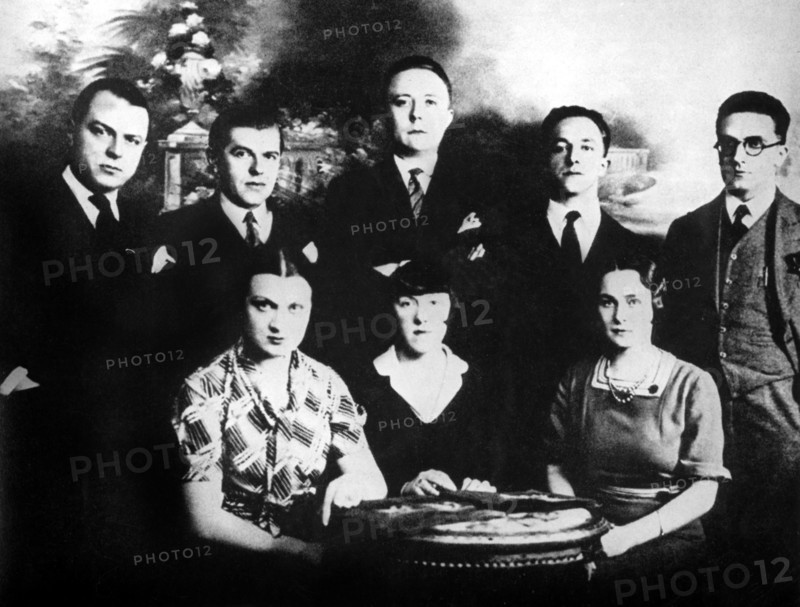 The Belgian surrealists in 1934