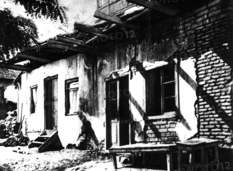 La maison de l'ouvrier Litanov, à Tiplis, où Staline organisait les réunions des ouvriers de la manufacture de tabac de 1898 à 1901.