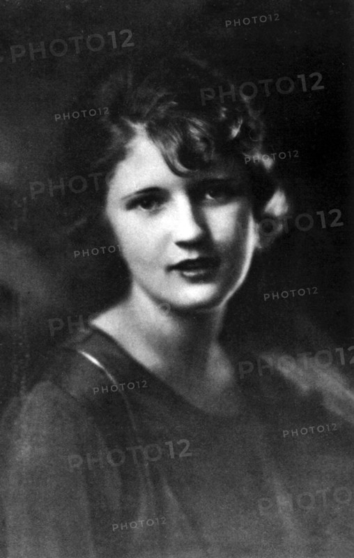Portrait de Zelda Sayre (future femme de Scott Fitzgerald)