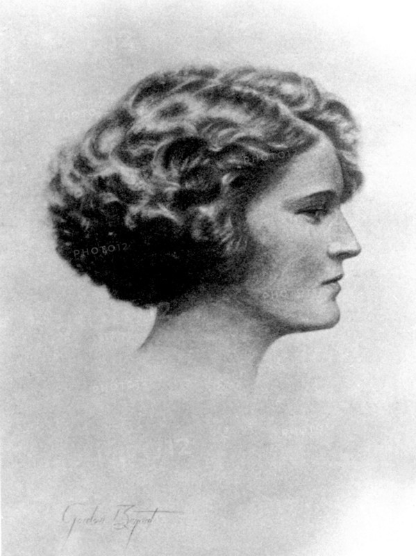 Portrait de Zelda Sayre (femme de Scott Fitzgerald)