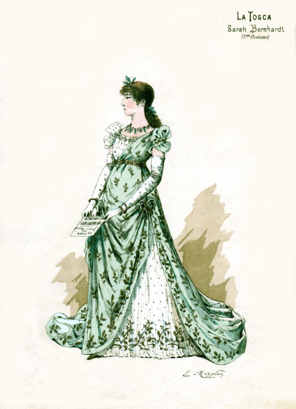 Victorien Sardou, 'Tosca', Sarah Bernhardt