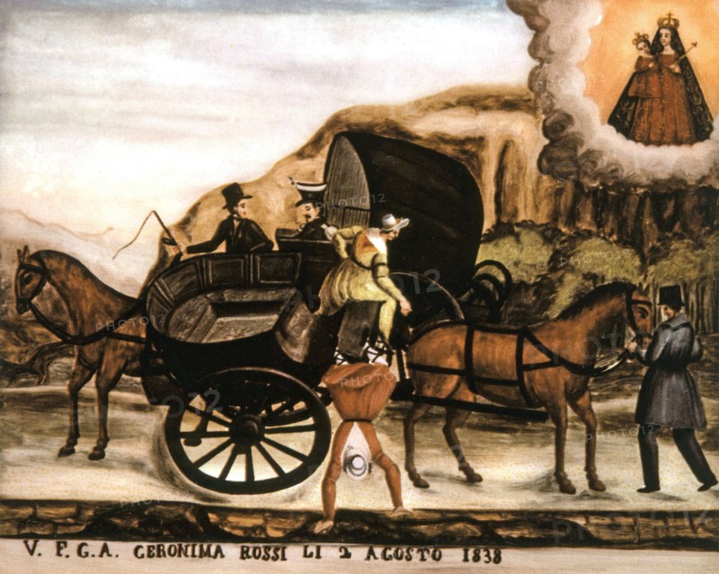 Ex-voto du sanctuaire de Notre Dame de Laghet