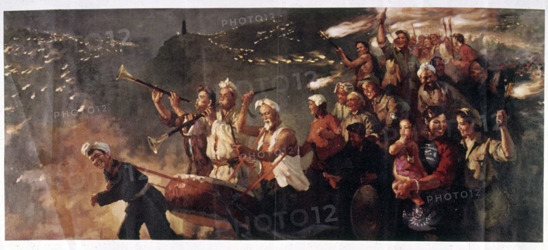 Anonymous painting, The long March