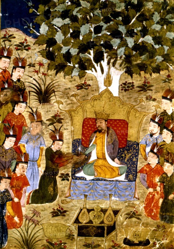 Persian manuscript illustrated with 106 paintings: "Jami'al Tawarikh" by Rachid ad-Dîn (History of the Mongols)