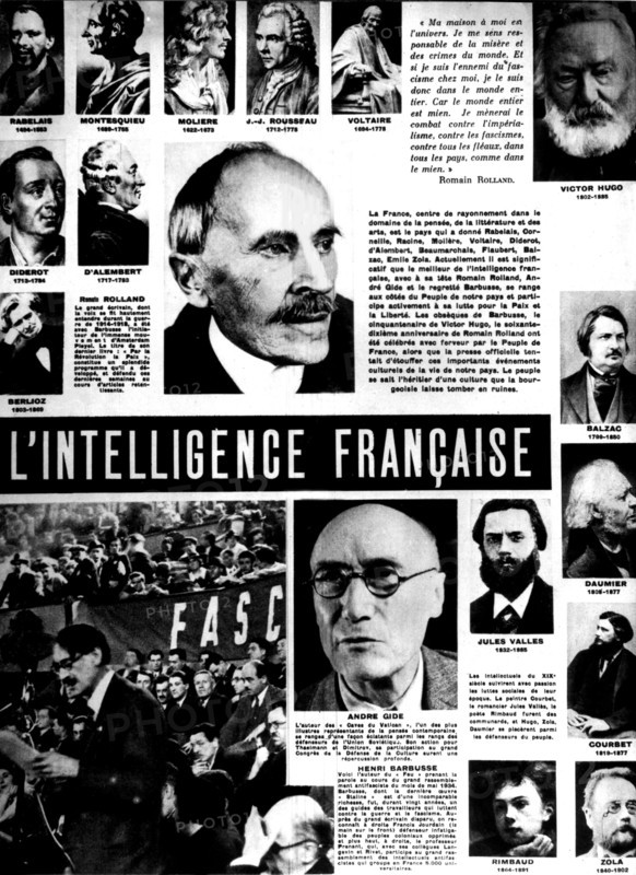 Brochure du Parti communiste français au moment des élections de 1936